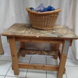 Vintage wooden workbench