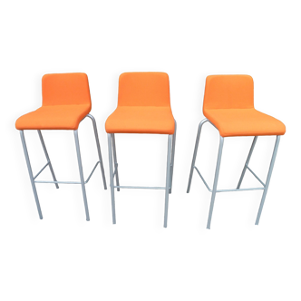 High stool / bar chair design steelcase geprutte sicherhelt sarrebourg made in france