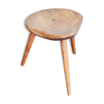 Norweigian pine stool for Norsk Husflid, 1950.