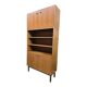 Vintage wooden shelf / bookcase / display cabinet MDK