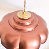 Suspension vintage copper lampshade