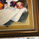 Huile sur toile nature morte Chapuzot 96