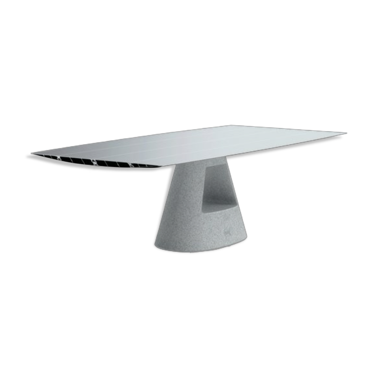 Rectangular outdoor table by BD BARCELONA