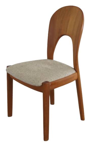 Set of 6 'Morten' chairs by Niels Koefoed