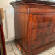 Louis Philippe Commode Mahogany Marble 19th Century