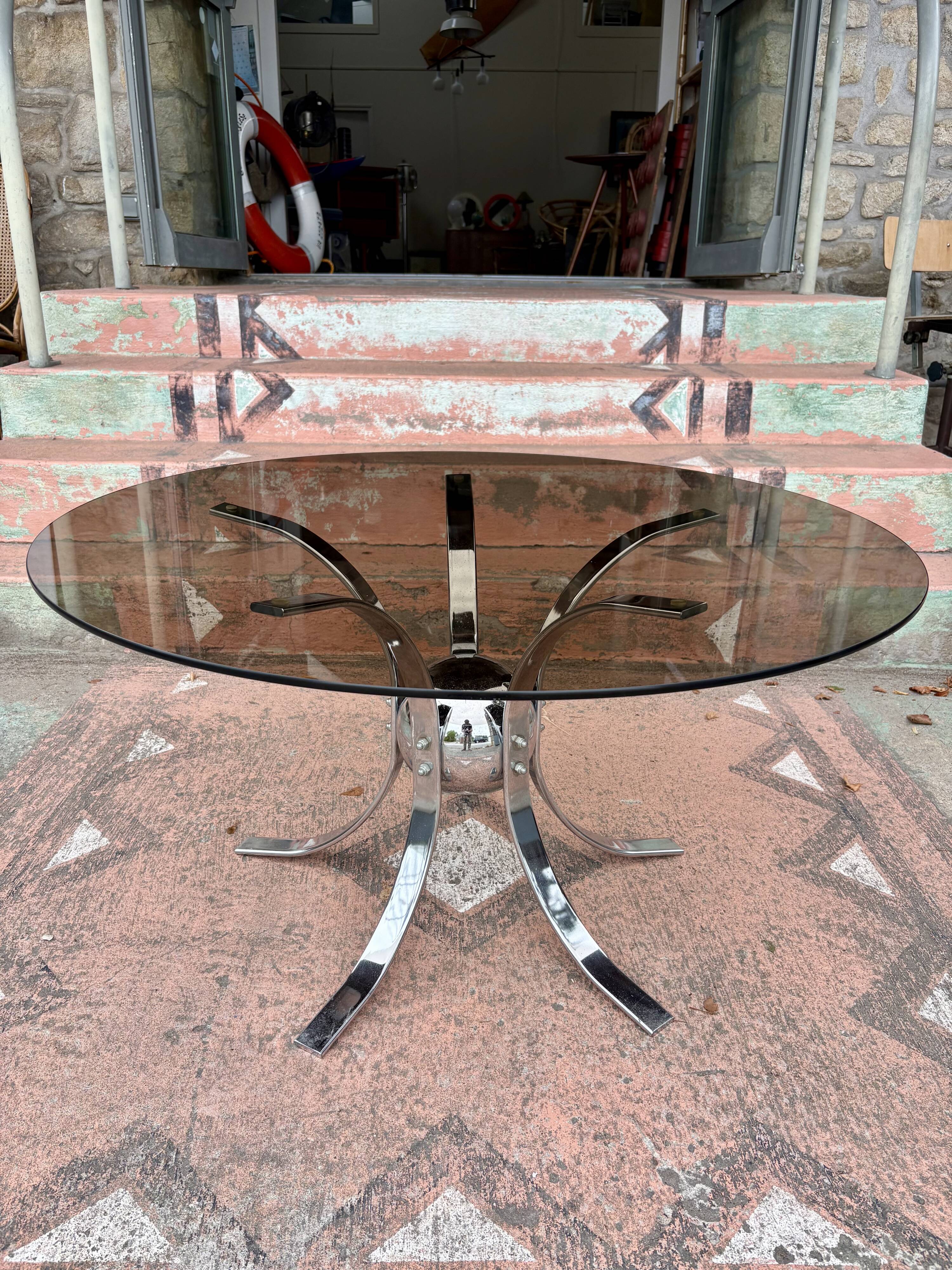 Table basse Space Age vers 1960