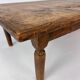 Table basse antique hollandaise en chêne, XIXe siècle