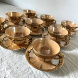 Vintage fine porcelain teacups from Japan