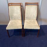 2 armchairs and 2 wooden chairs