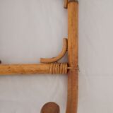 Vintage bamboo coat rack