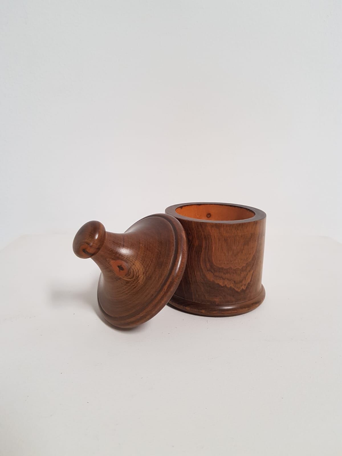 Vintage wooden box with lid 1960