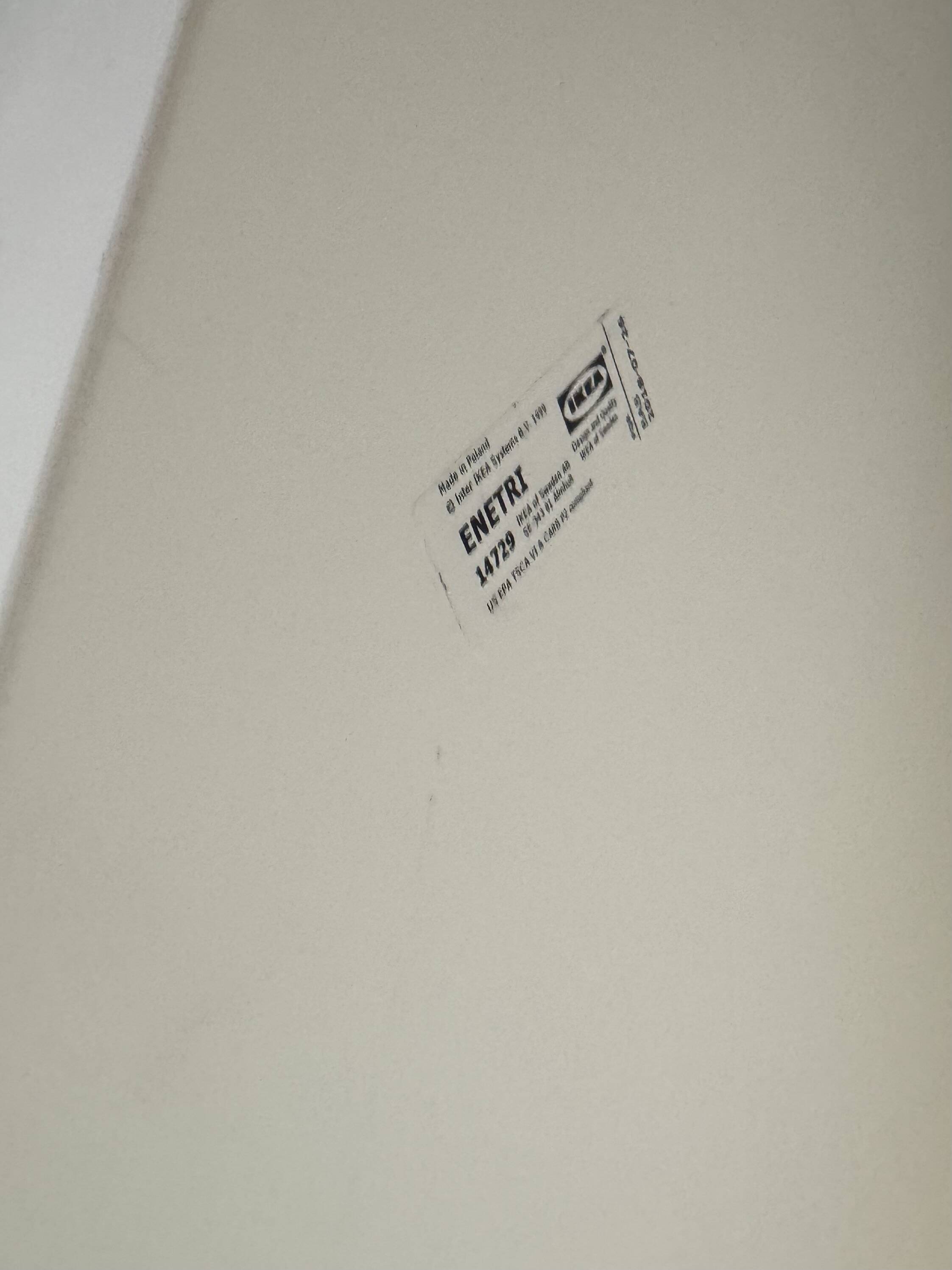 ENETRI vintage white IKEA shelf