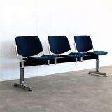 Vintage bench | waiting room bench | 1970s | Castelli