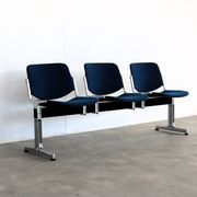 Vintage bench | waiting room bench | 1970s | Castelli
