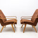 Pair of midcentury armchairs by jaroslav šmídek for jitona, 1960´s