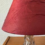 60s crystal table lamp