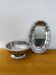 Ensemble de 2 plats Jean Couzon en inox 18/10