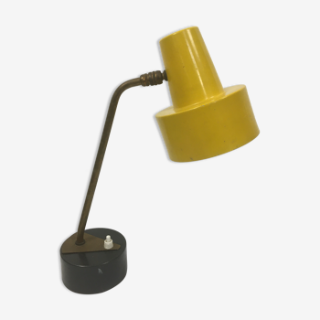 Brass desk lamp with ball joint 1950-60