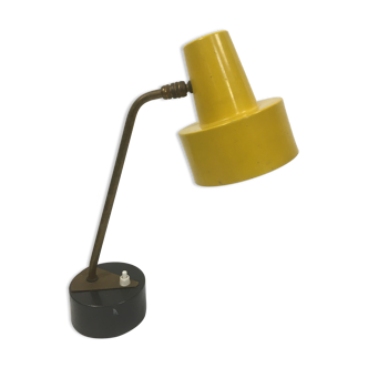 Brass desk lamp with ball joint 1950-60