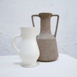 Vintage ceramic pitcher by the Saint Clément France factory