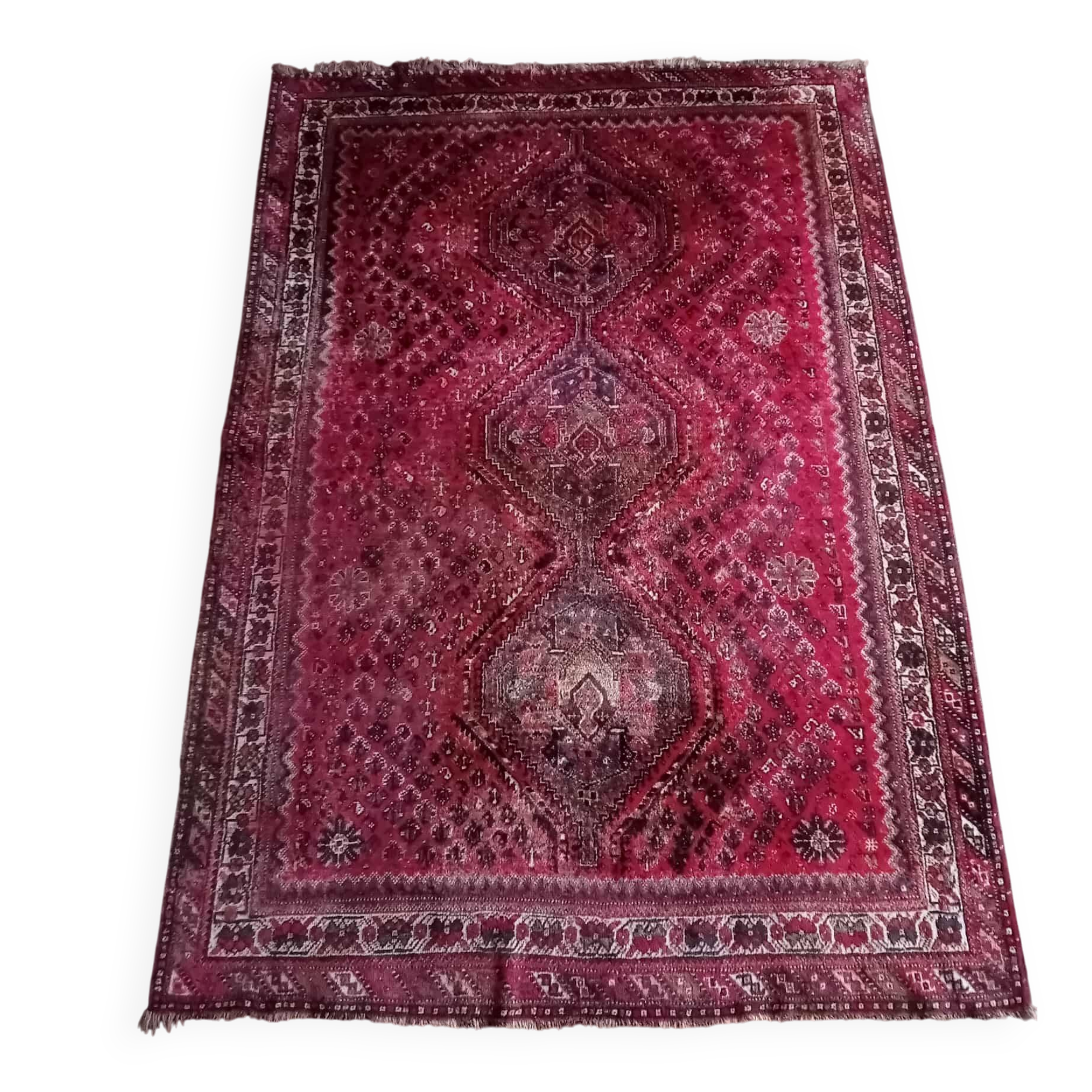 Tapis Persan Qashqaï fait main 315x222cm