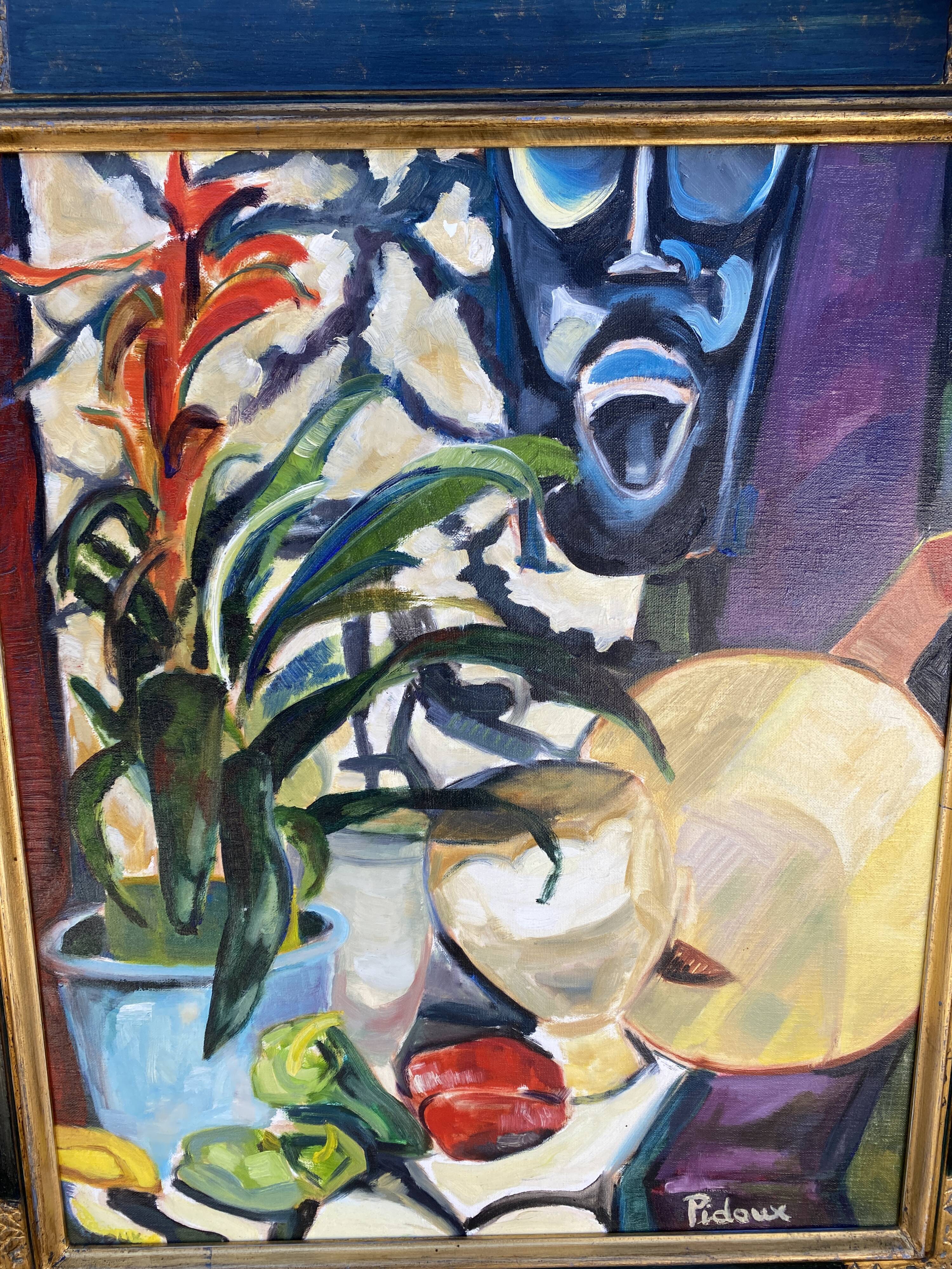 Still life signed Pidoux