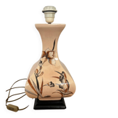 Lamp base "Iris" cracked ceramic