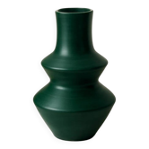 Emerald green matte Taboukalt vase