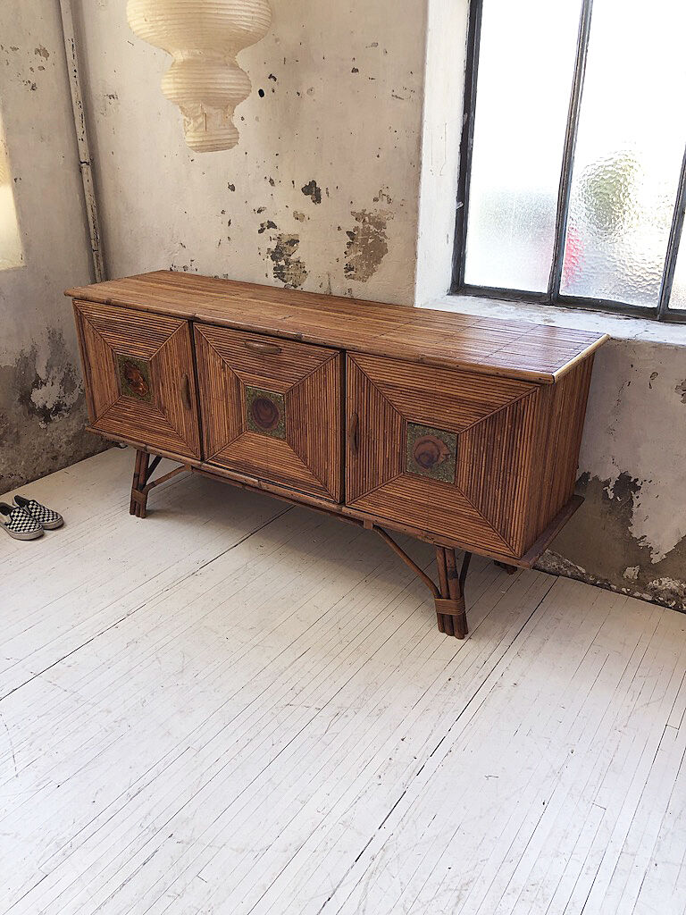 Tropicalist rattan sideboard 60