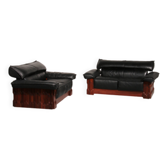 Luciano Frigerio 'Model Norman' Two-Seater Piano Bench set of 2