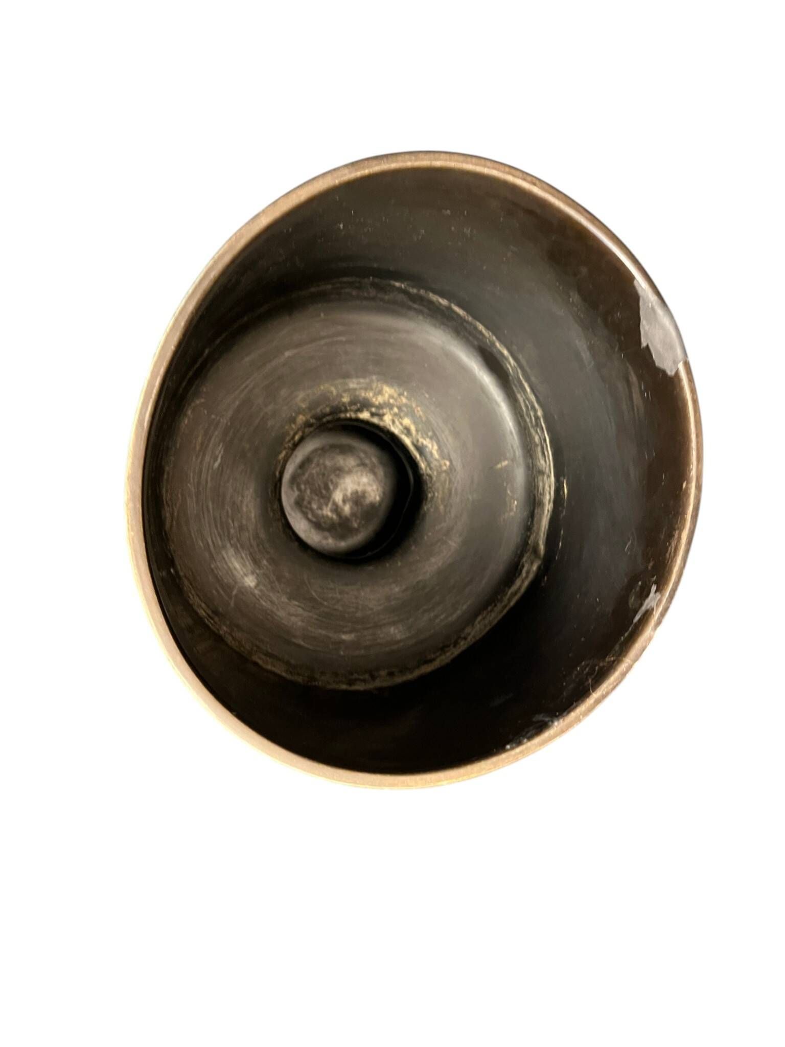 Vallauris, vase cache pot faïence polychrome Jean Lespinasse vers 1960