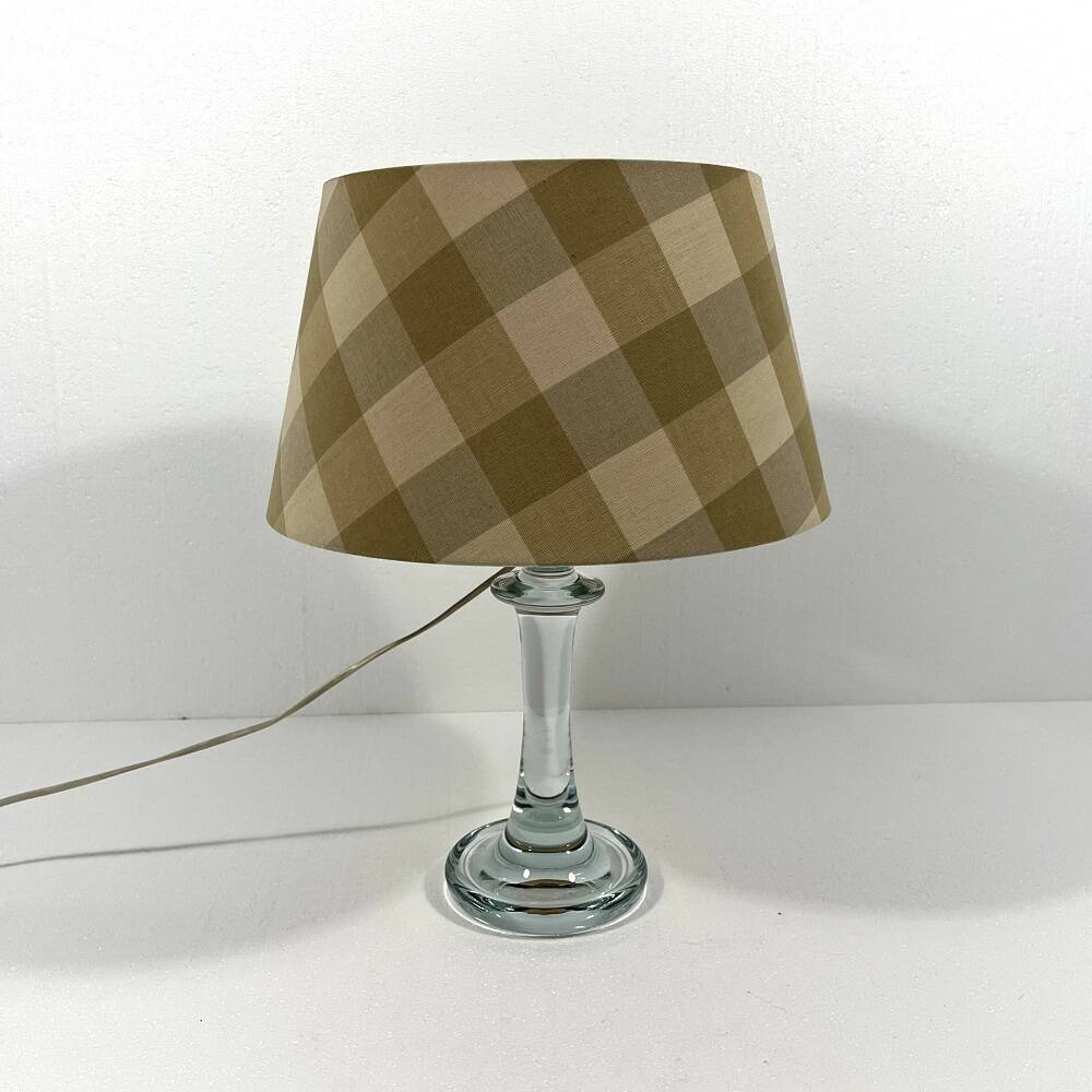 Holmegaard glass table lamp Astoria 1970's