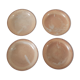 Hollow plates in artisanal terracotta