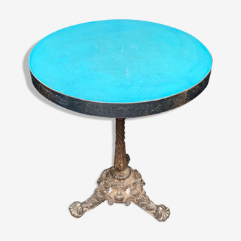 Table de Bistrot Ronde époque 1950