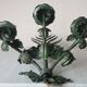 Wall lamp iron and sheet metal