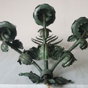 Wall lamp iron and sheet metal