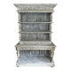 Walnut dresser, 19th century.