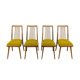 Serie de 4 chaises scandinaves