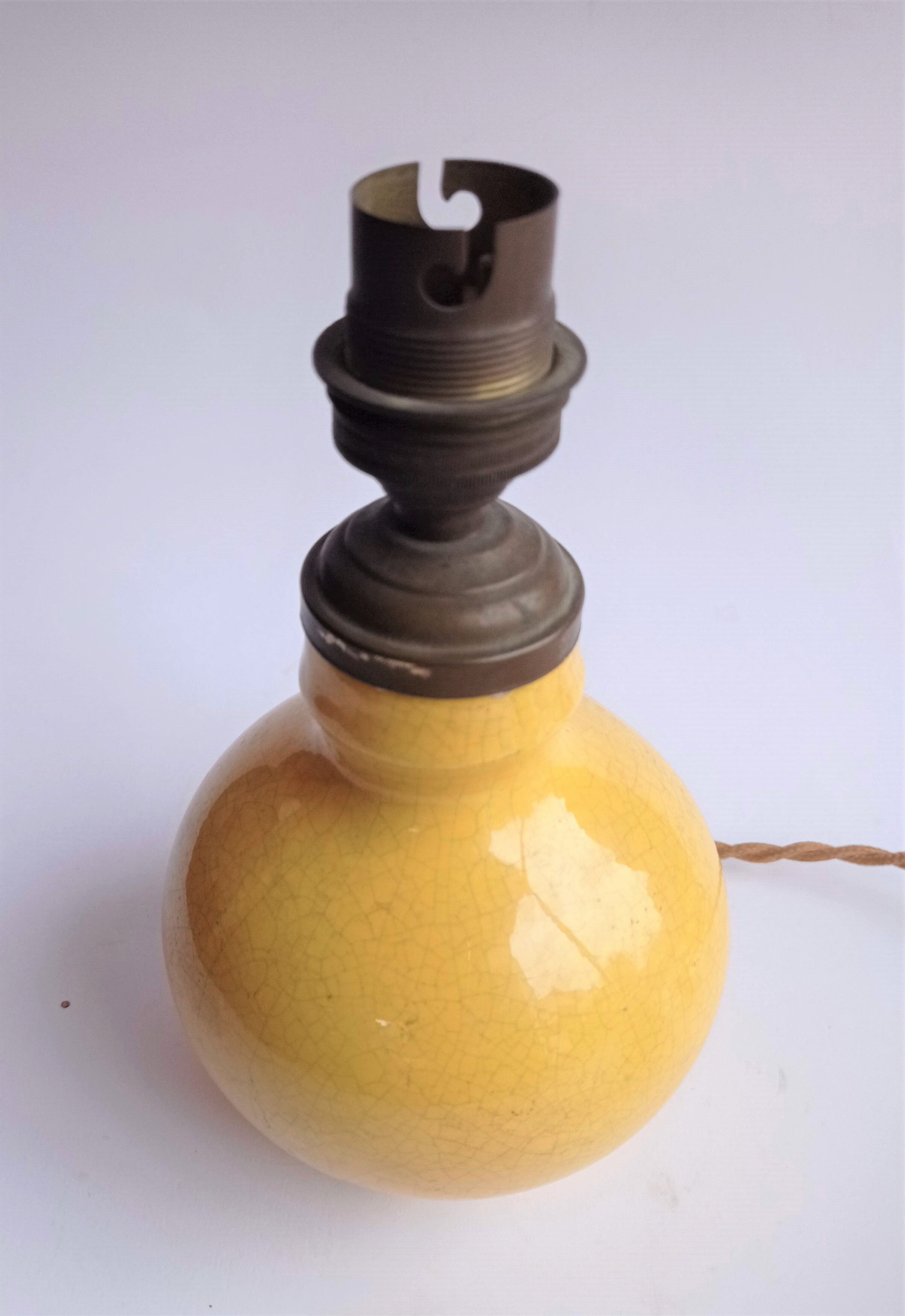 Lampe en céramique 1950