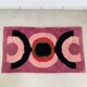 70's wool rug/bedside mat, Scandinavian style