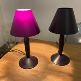 Pair of miss Sissi lamp design Philippe Starck Flos edition