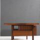Bureau vintage XXL en palissandre