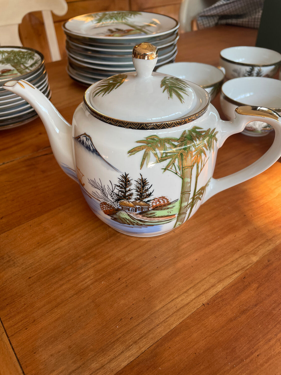 Japanese tea set