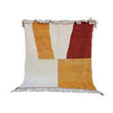 Tapis berbère naturel artisanal 3x2 m