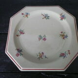 Suite of 5 vintage dessert plates