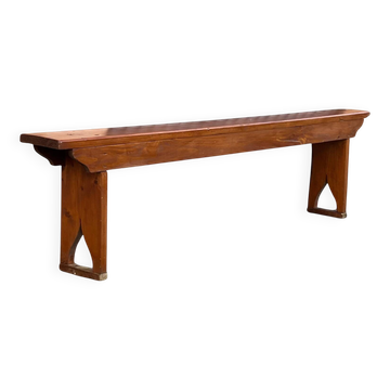 Solid wood bench - authentic farmhouse bench