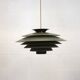XL Green Pendant Lamp, Form Light Nordic Design, 1970s Denmark