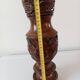 Vase bois massif sculpté à la main
