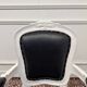Classic English White Desk Set with Desk Chair