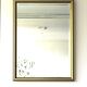 Miroir rectangulaire biseauté au cadre bicolore, Italie, 1960